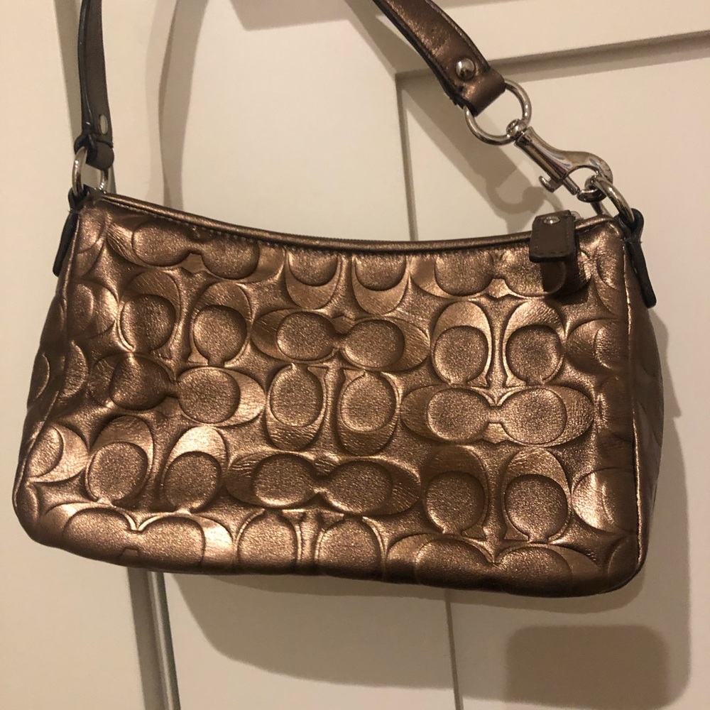 Bronze Coach Purse